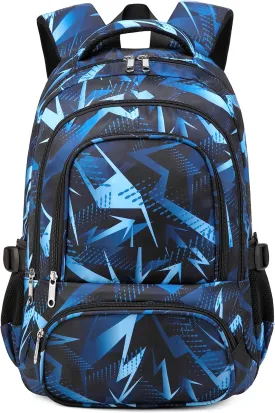BLUEFAIRY Kids Backpack for Boys Elementary Primary Middle School Bags for Child Bookbags Back to School Gifts with Tablet Sleeve Large Compartment Mochila Para Nios Age 6-10 Aegean Blue