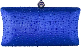 Boutique De FGG Crystal Clutch Purse for Women Formal Evening Bags Party Rhinestone Clutch Bag Wedding Prom Handbags,Mini