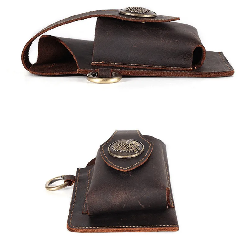 Carteira Masculina Titanium de Cinto Vintage