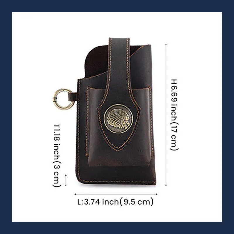 Carteira Masculina Titanium de Cinto Vintage