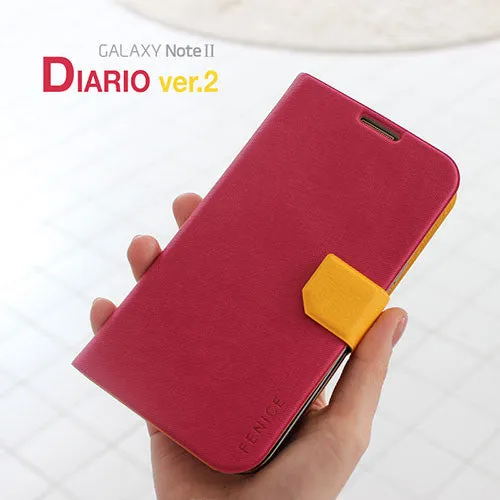 FENICE DIARIO Version 2 Diary Style case for Samsung Galaxy Note 2