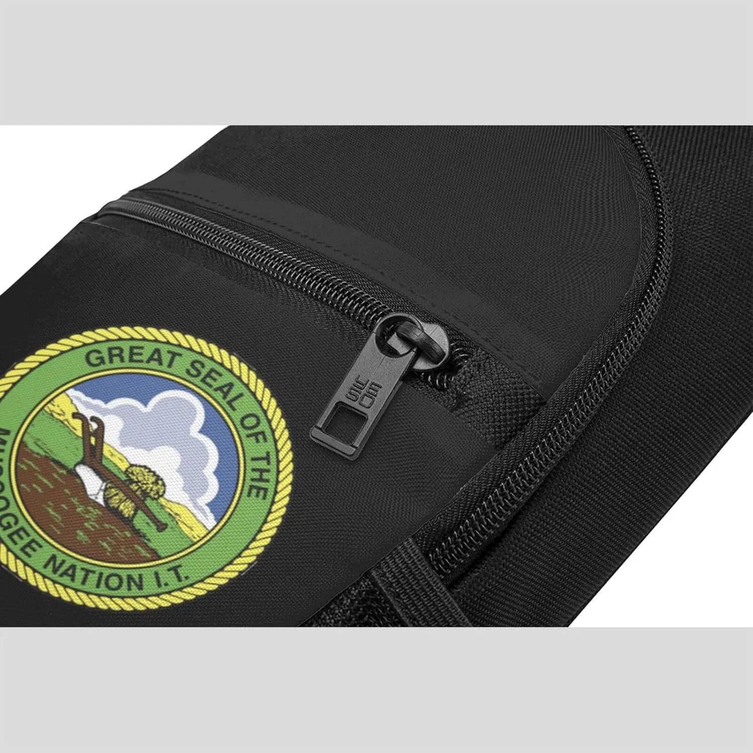 Seal of The Muscogee Creek Nation Sling Bag Crossbody Backpack Shoulder Casual Daypack Bags for Men Women