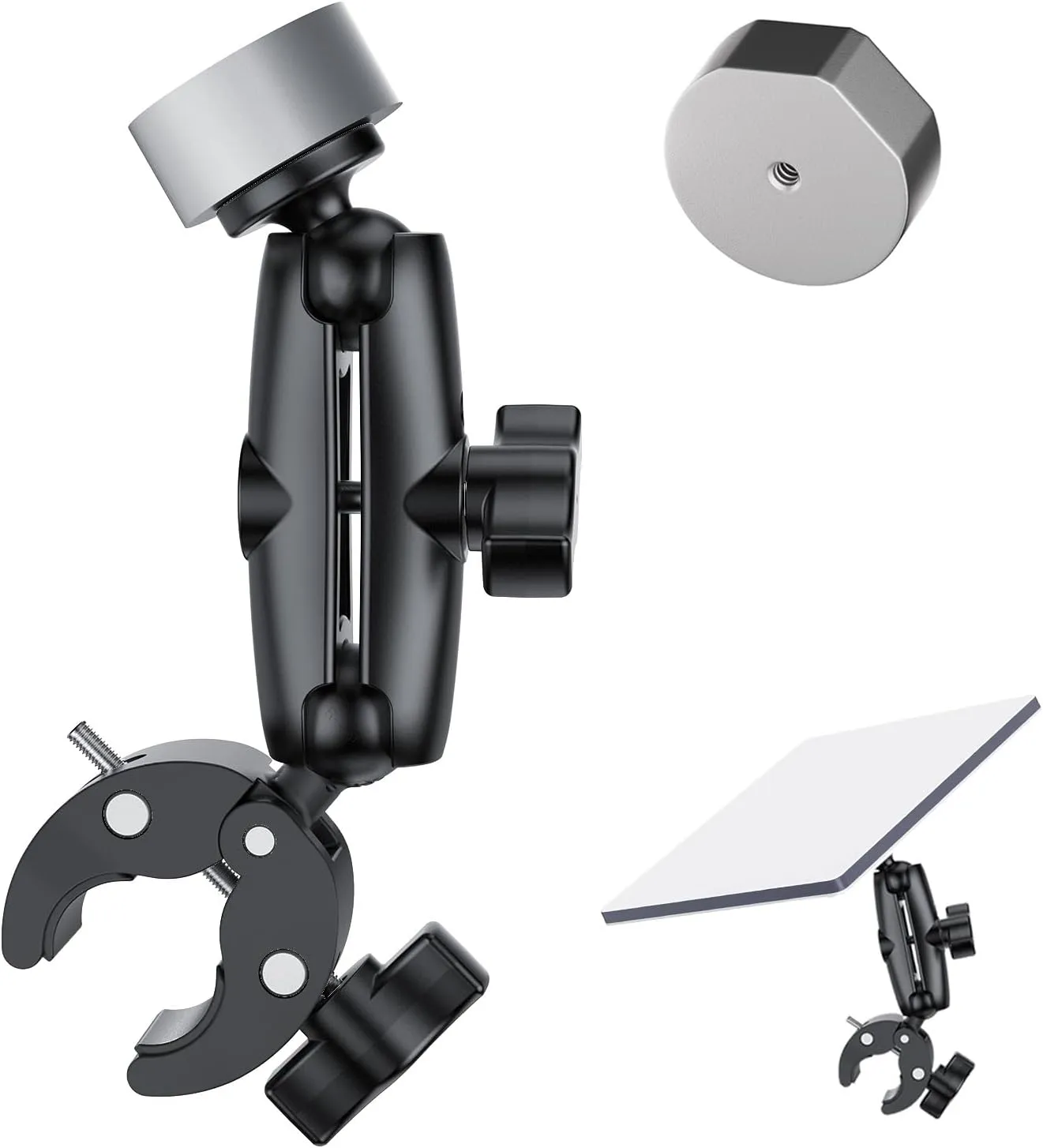 Starlink Mini Mount, RV Ladder Pole Mount, Adjustable Clamp for Starlink Mini, Compatible with Original Pipe Adapter