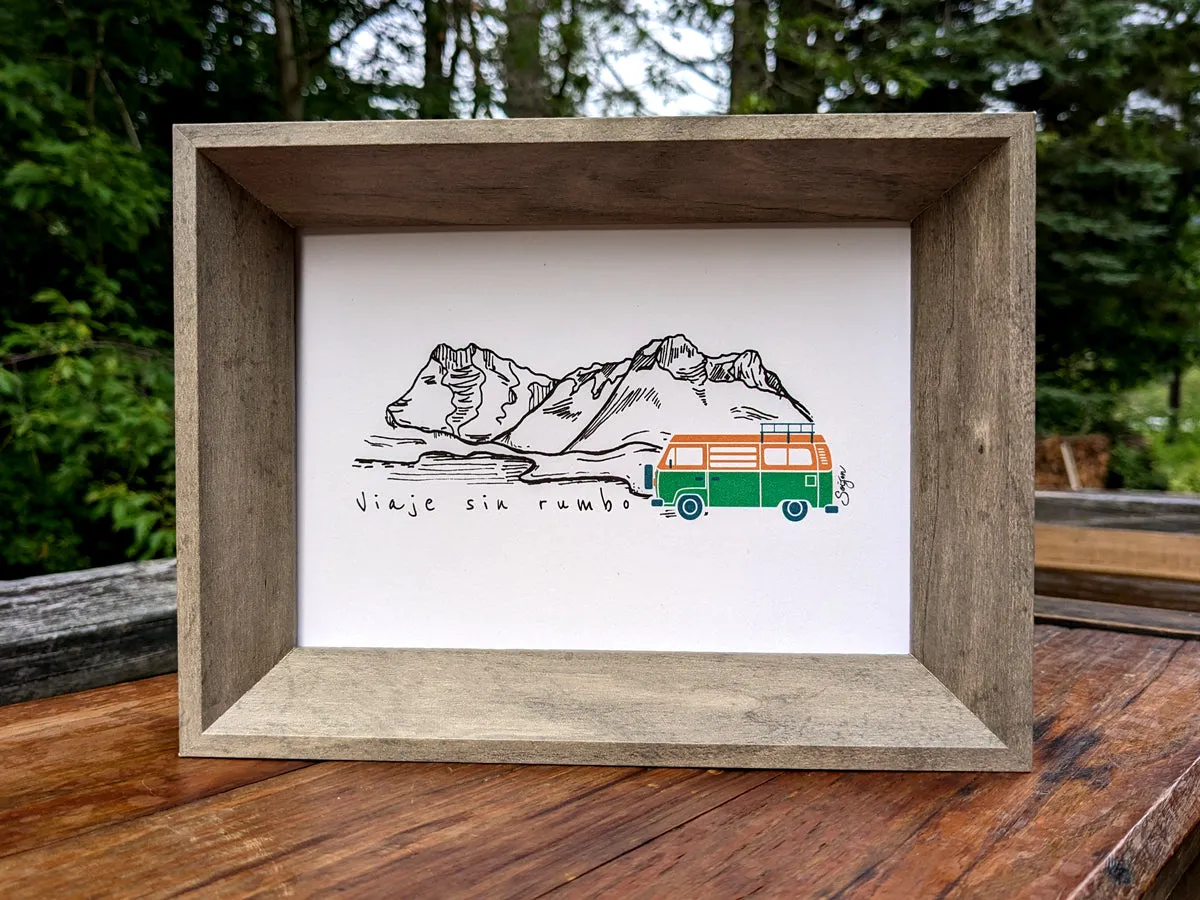 Viaje sin Rumbo Print | Journey without Destination