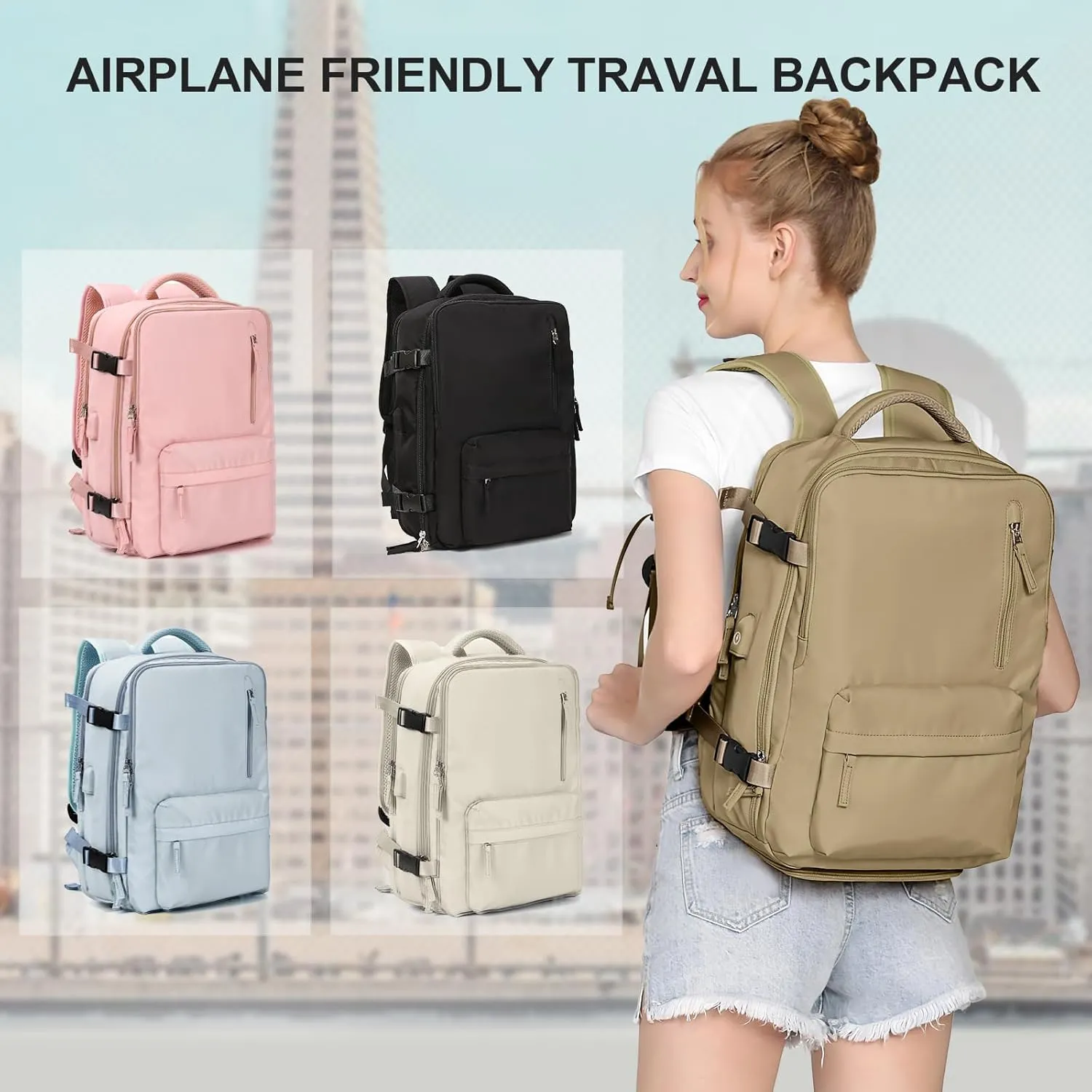 WONHOX  Mochila de Viaje